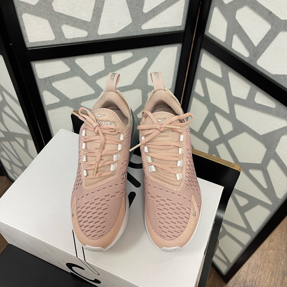 Wmns Air Max 270 pink Oxford/metallic silver
